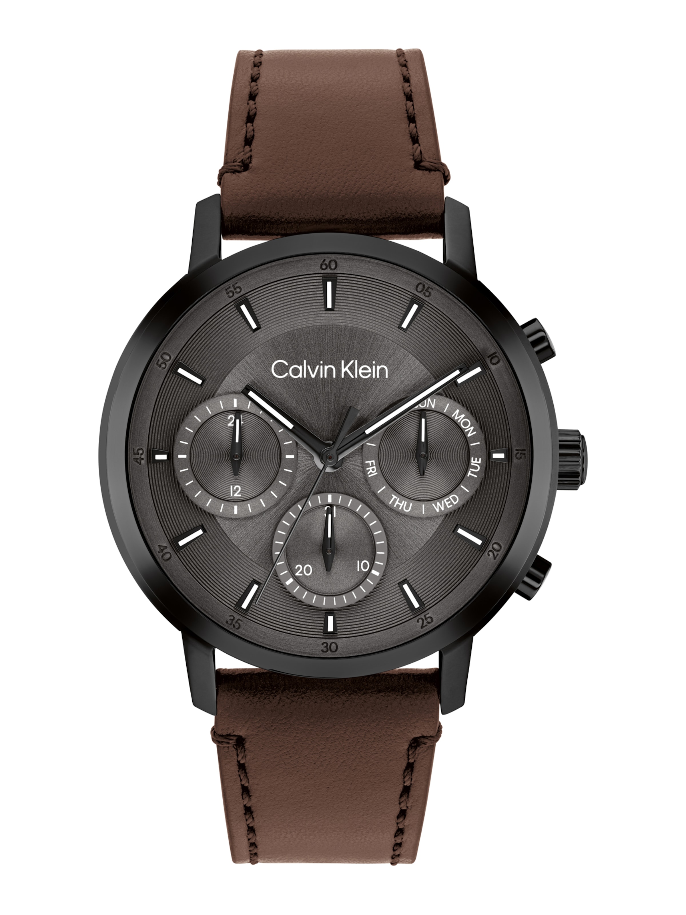 Montre à affichage analogique 'GAUGE' Calvin Klein en marron