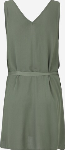 Vero Moda Petite Košeľové šaty 'BUMPY' - Zelená