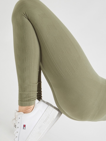 Hummel Skinny Sportovní kalhoty 'MT DEFINE' – zelená