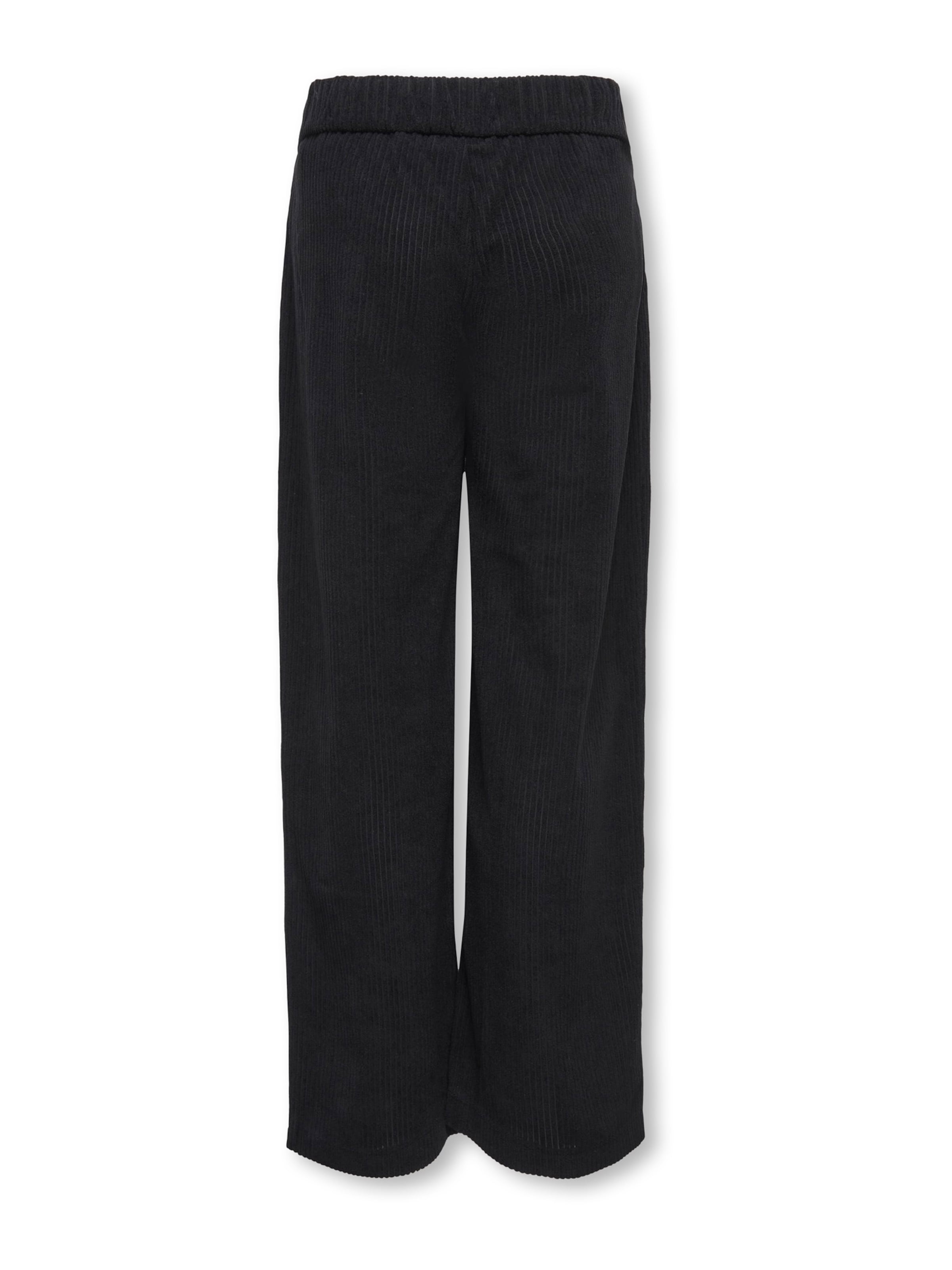 ONLY GIRLS - Pierna ancha Pantalón 'KOGGEGGO' en negro