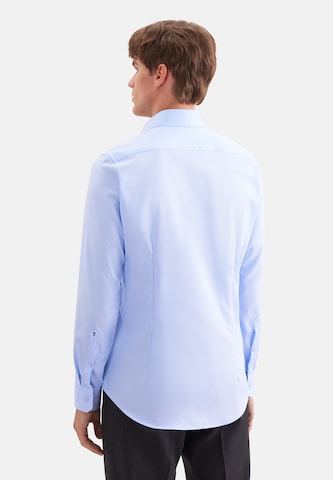 SEIDENSTICKER Slim fit Business shirt in Blue