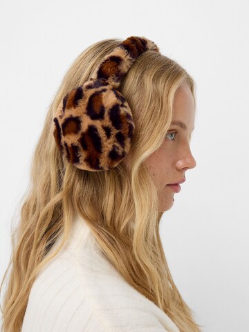 Bershka Earmuffs in Brown