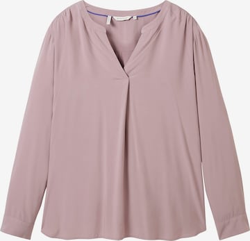 Tom Tailor Women + - Blusa em roxo: frente