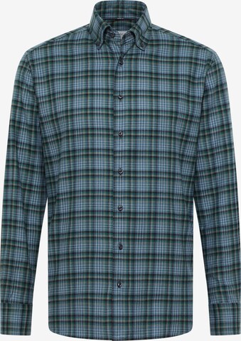 ETERNA Regular fit Business Shirt in Green: front