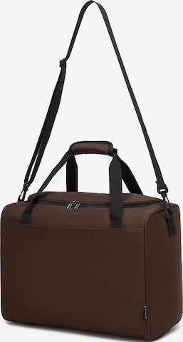 Kono Travel Bag in Brown: front