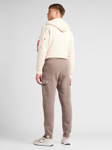 ALPHA INDUSTRIES Tapered Cargobukser i brun