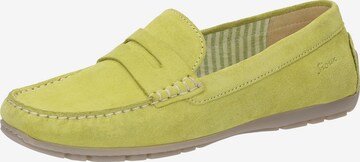 SIOUX Moccasins in Green: front