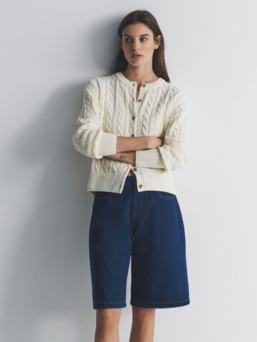 Cardigan The Set en beige : devant