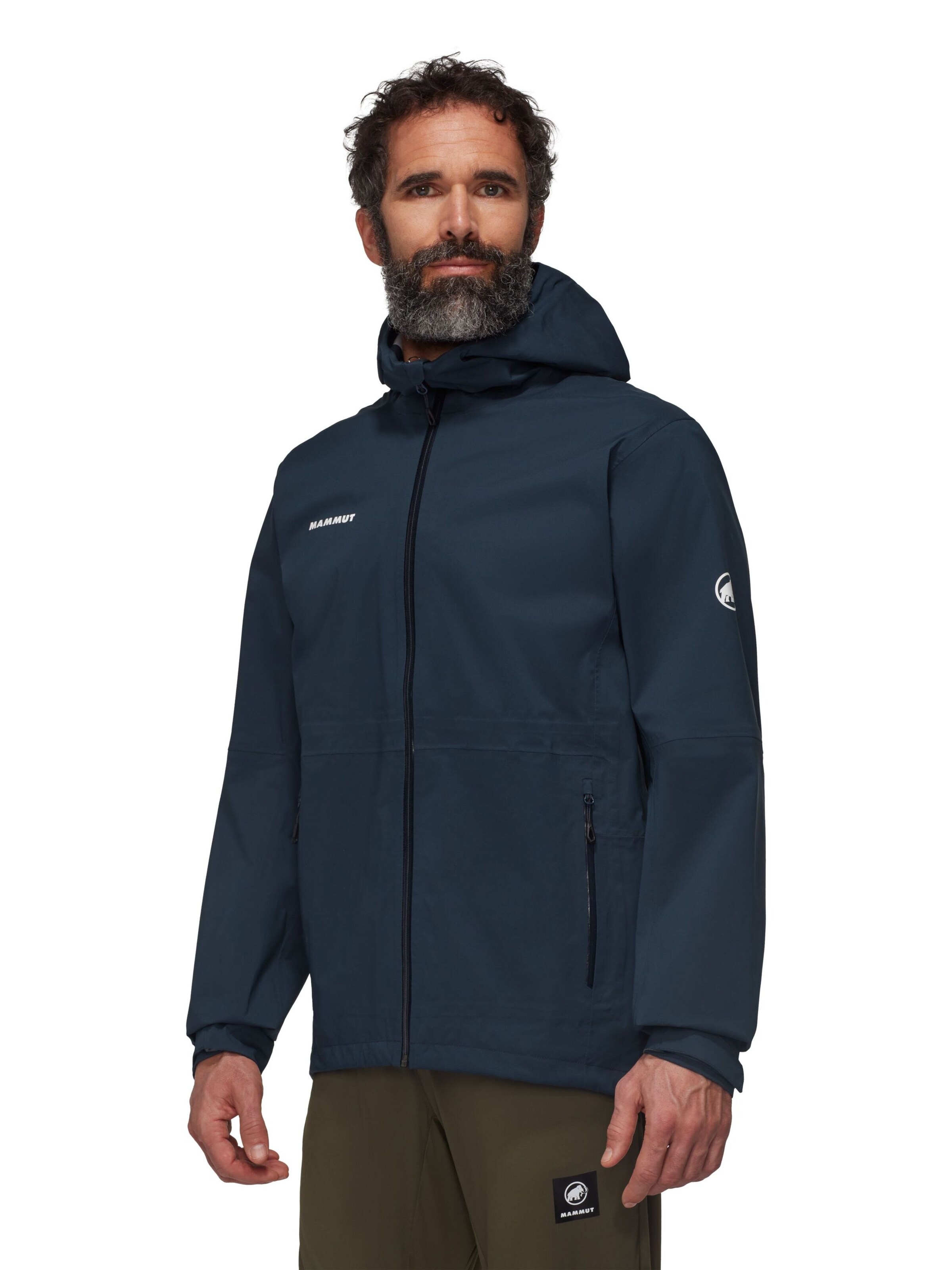 MAMMUT Outdoor jacket in Blue: front