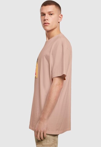 Merchcode Shirt 'Summer - Van' in Roze