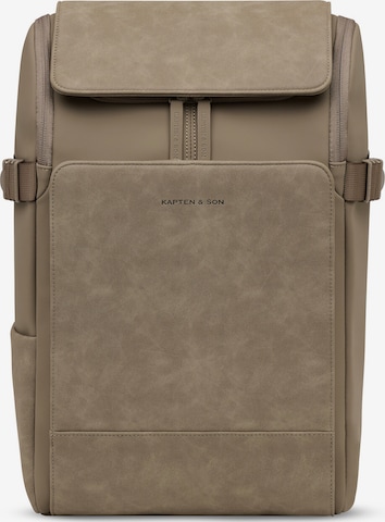 Kapten & Son Rucksack 'Bali Medium' in Braun: Vorderseite