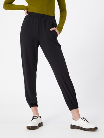 Hailys Конический (Tapered) Штаны 'Mika' в Черный: спереди