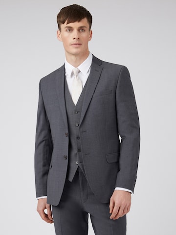 Ted Baker Slim fit Business Blazer 'Panama' in Grey: front