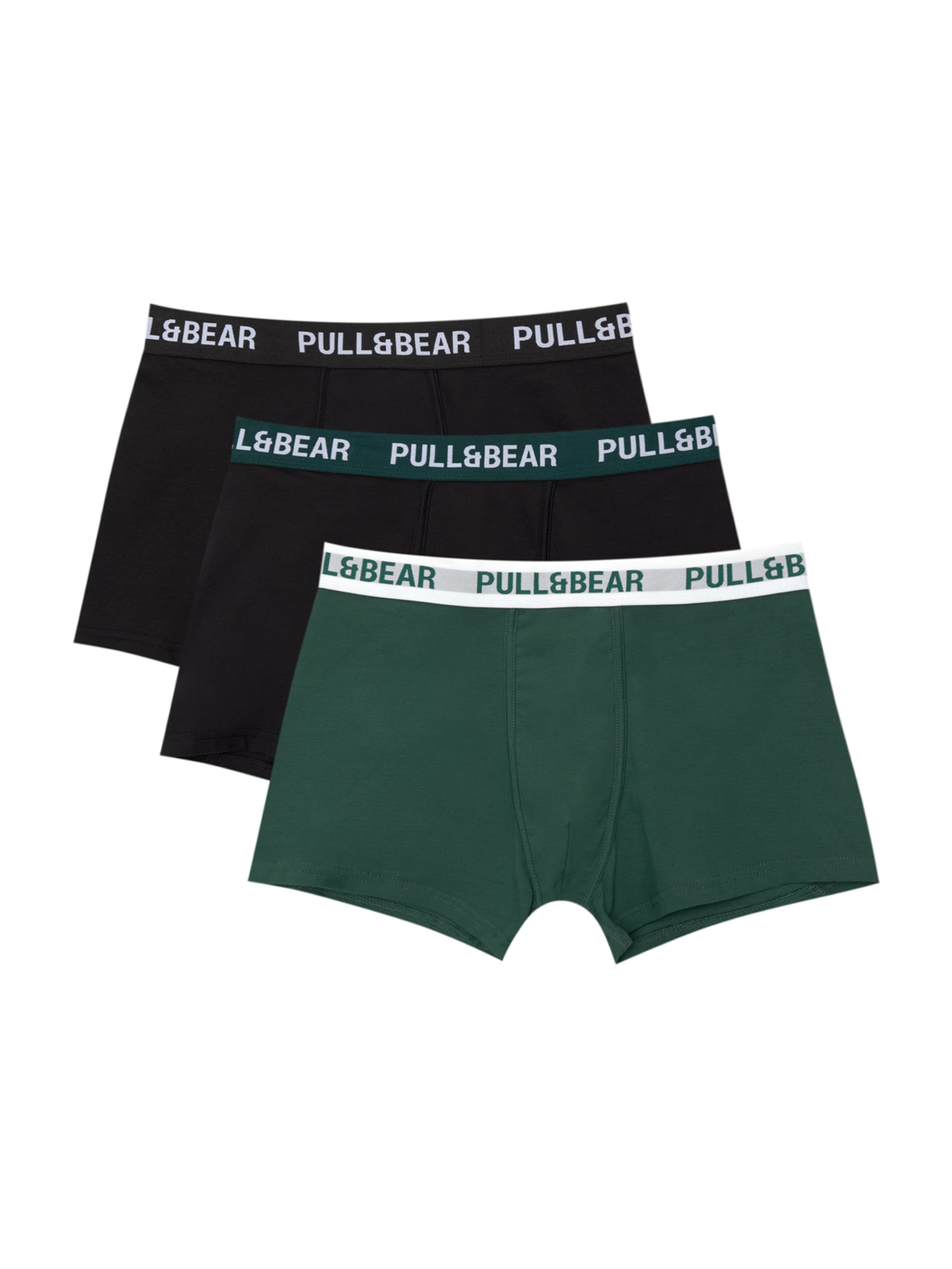 Boxers Pull Bear en Noir ABOUT YOU