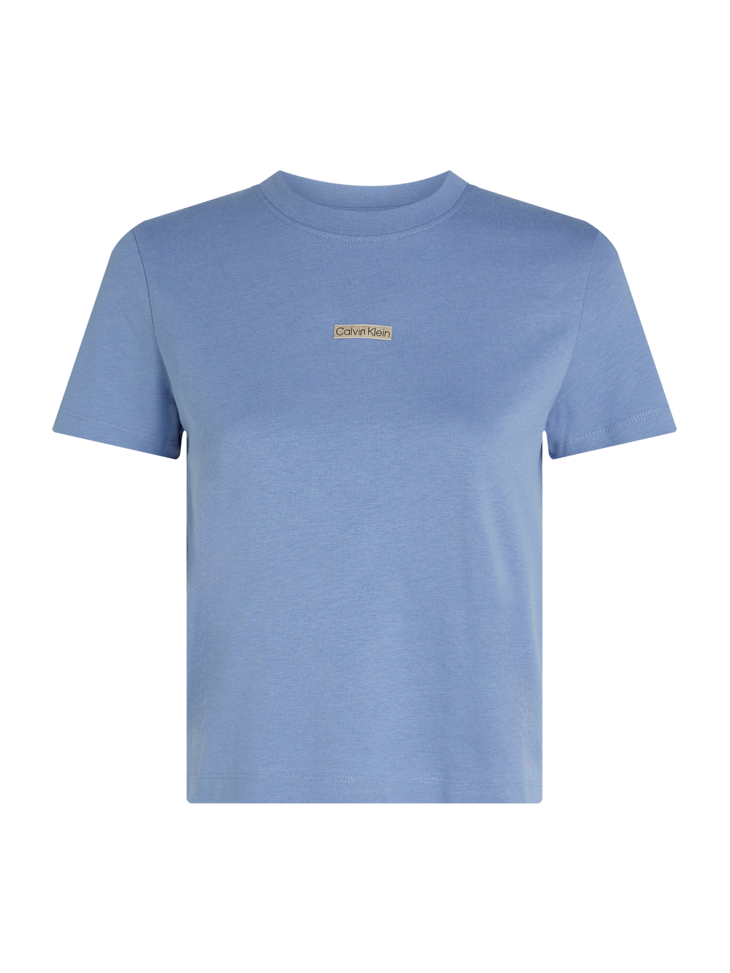 Calvin Klein Jeans Тениска в синьо: отпред