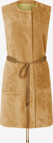 Werner Christ Bodywarmer 'Aisha' in Beige: voorkant