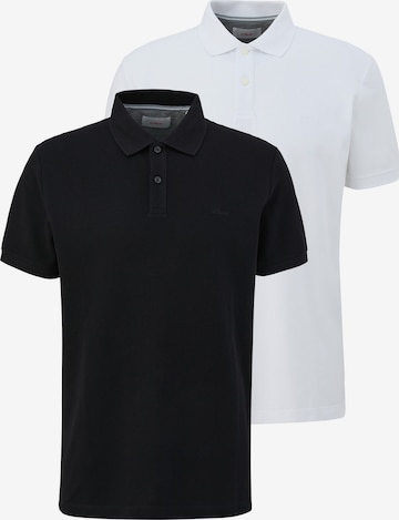 s.Oliver - Camiseta en negro: frente