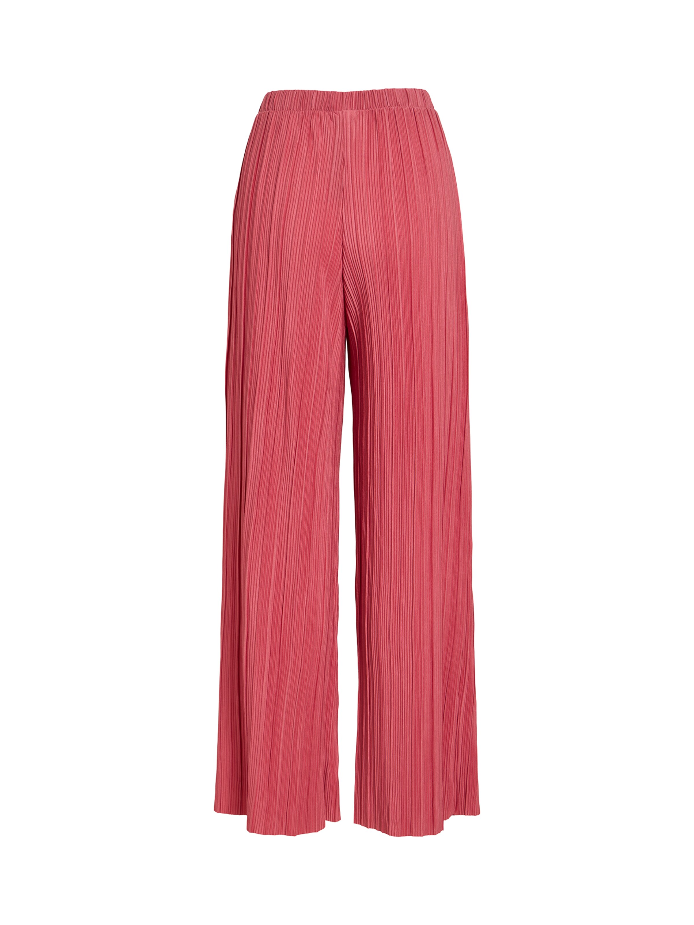 VILA - Pierna ancha Pantalón 'VIPlisa' en rosa