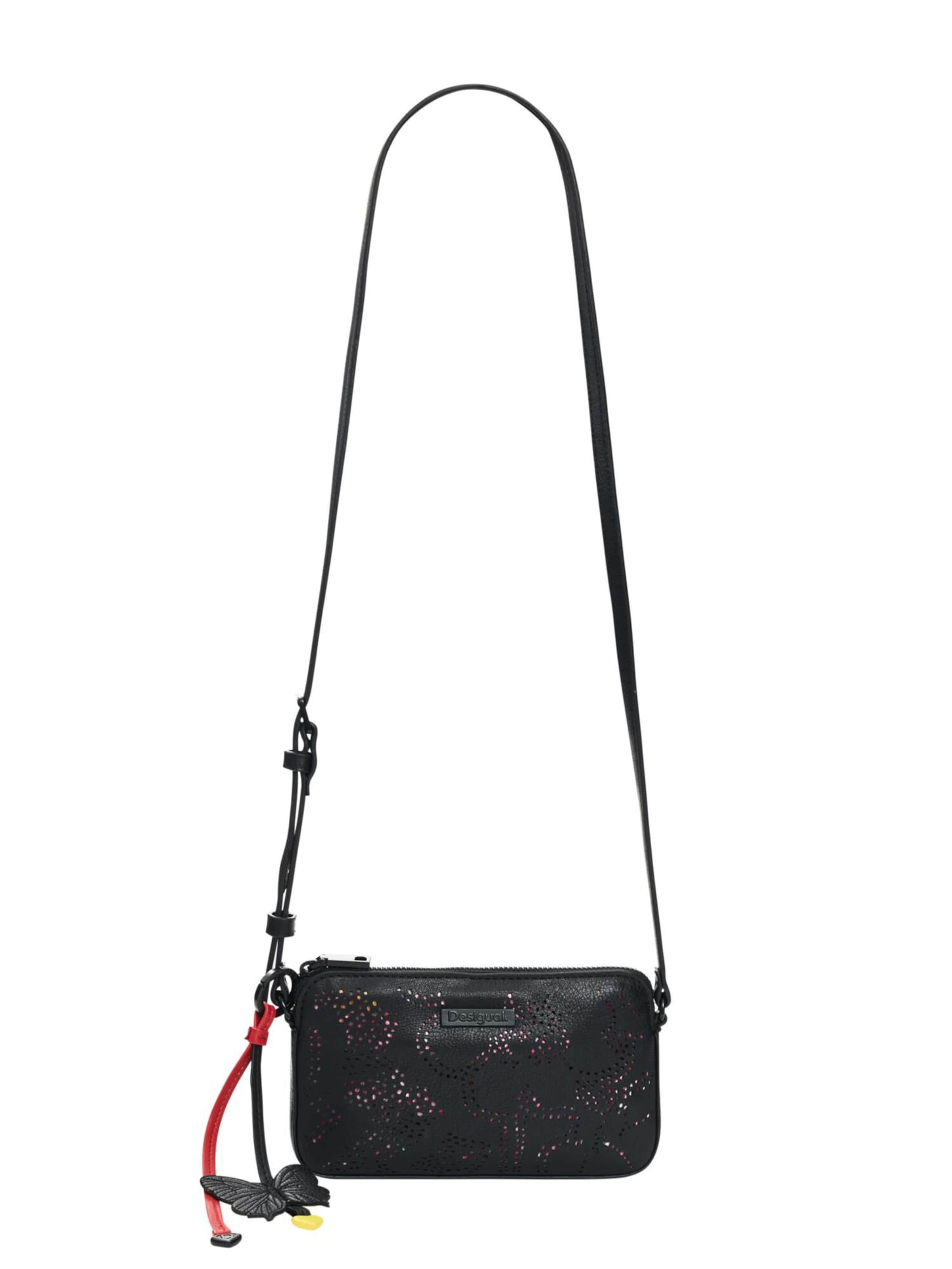 Sac à bandoulière Desigual en noir : devant