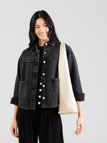 Veste mi-saison 'JDYNOMA' JDY en gris : devant