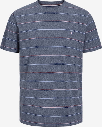 JACK & JONES Póló 'COLEMAN' - kék: elől