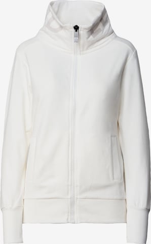 Elbsand Sweatvest 'Alvis' in Wit: voorkant