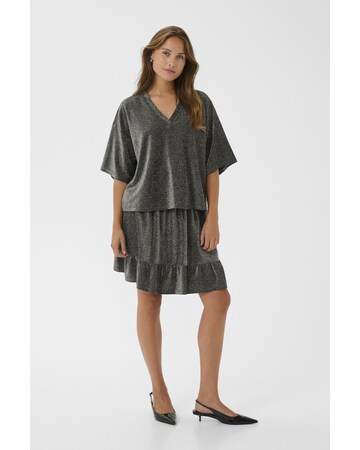Kaffe Shirt 'Arita' in Silver