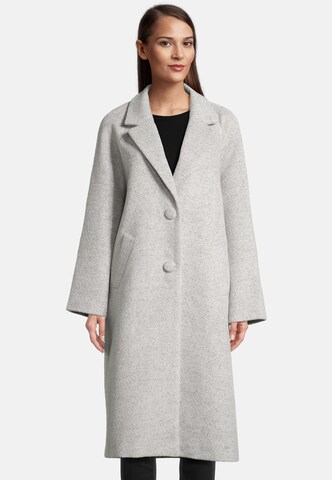 RINO & PELLE Between-Seasons Coat 'Jano' in Grey: front