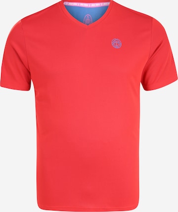 BIDI BADU Performance Shirt 'Ted' in Red: front