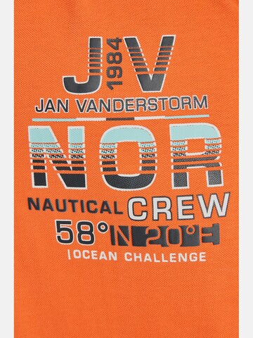 Jan Vanderstorm Poloshirt ' Jerker ' in Orange