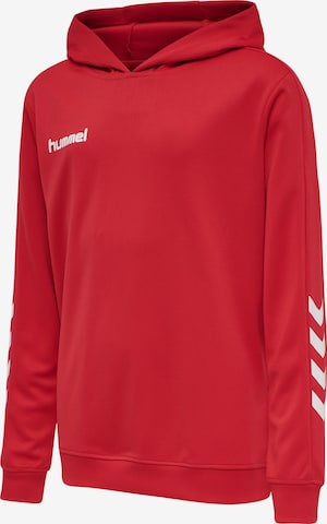 Hummel Sport sweatshirt 'Poly' i röd