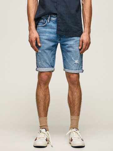 Pepe Jeans Tapered Jeans 'Stanley' in Blue