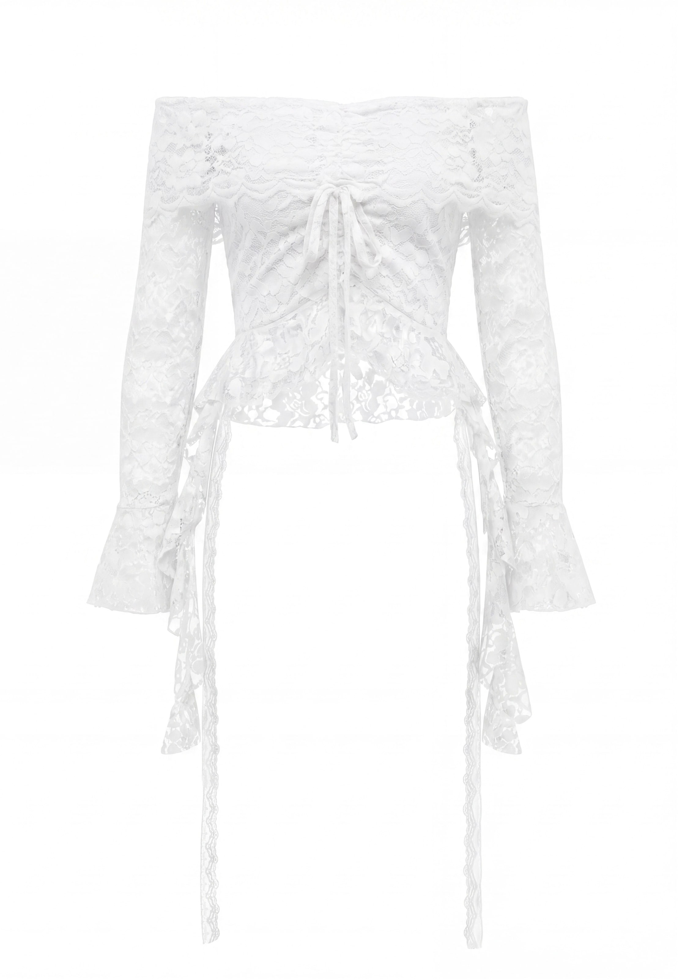 Chemisier faina en blanc : devant