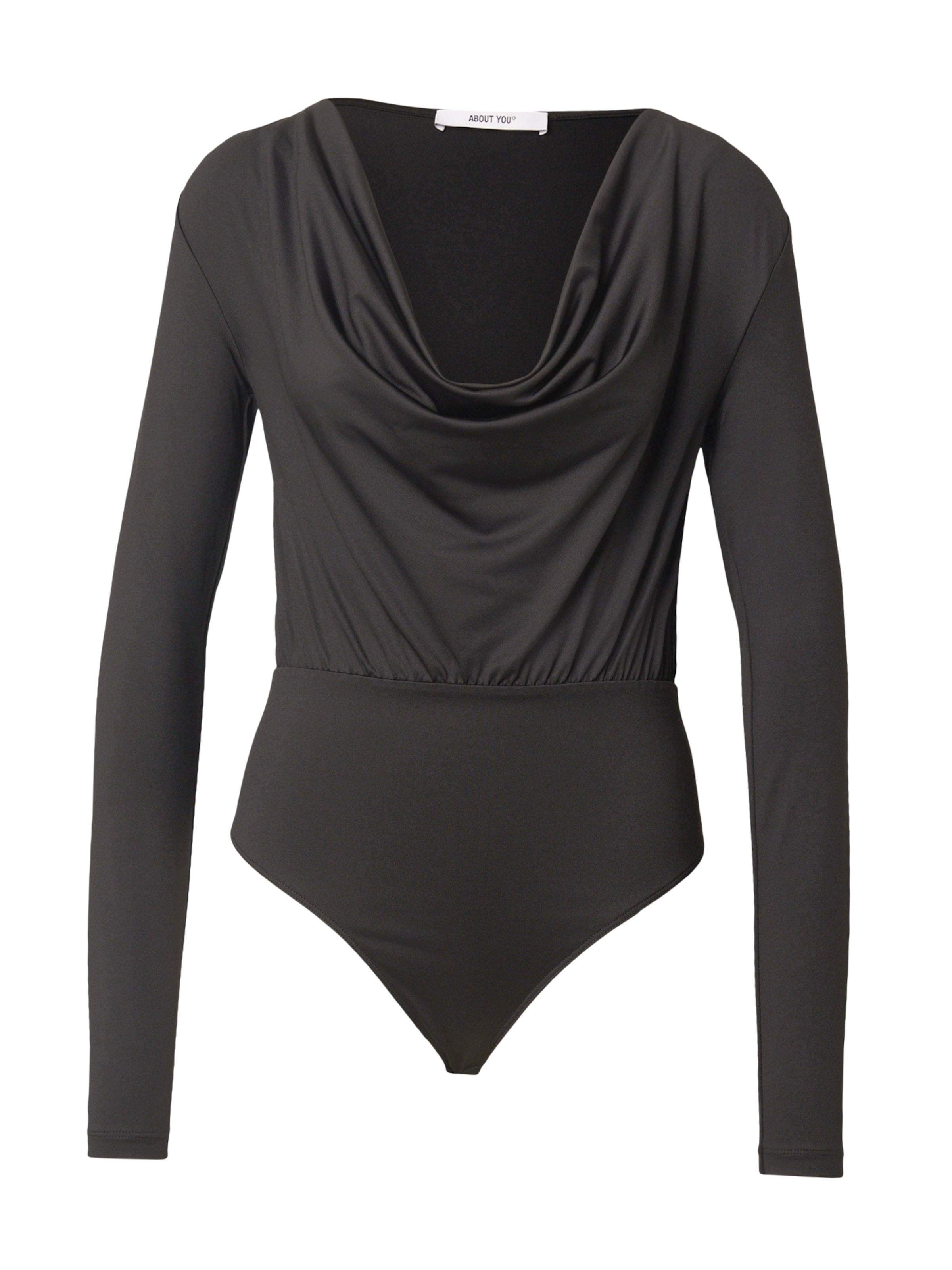 Body a maglietta 'Willa' di ABOUT YOU in nero: frontale