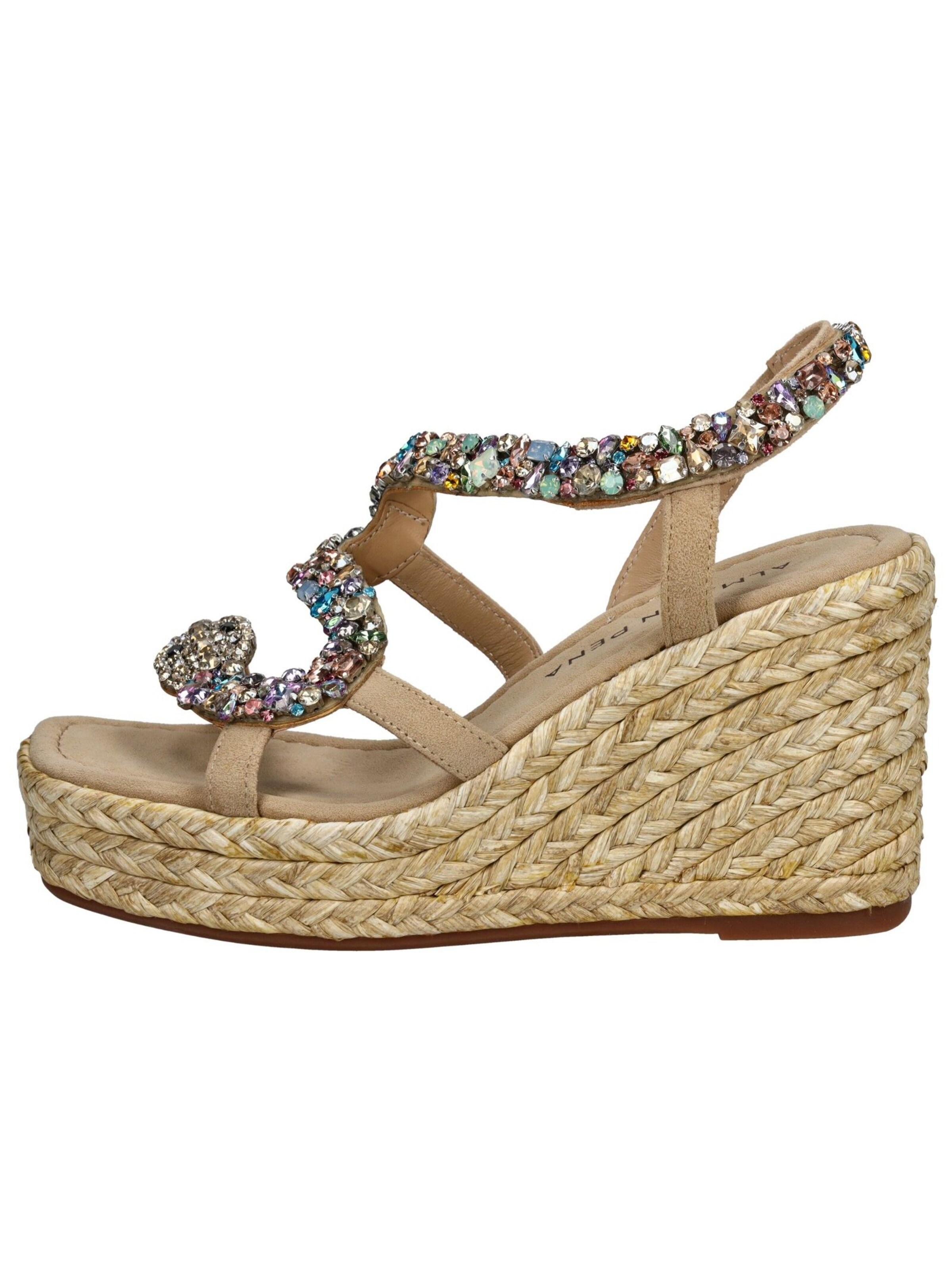 Alma En Pena Sandal in Beige
