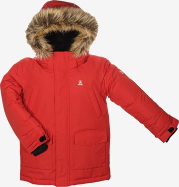 Kamik Outdoor jacket 'Aden' in Red: front