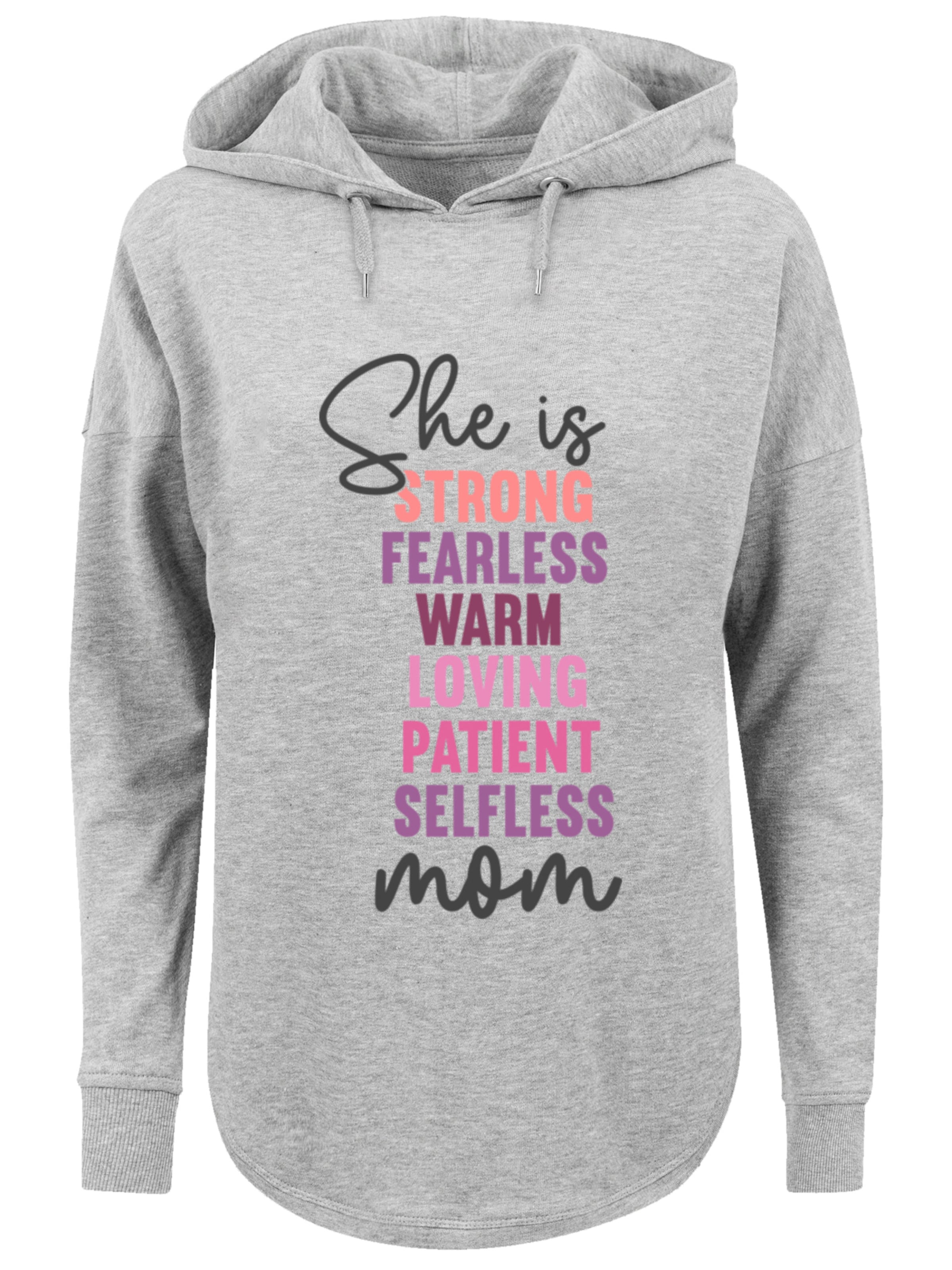 Sweat-shirt F4NT4STIC en gris : devant