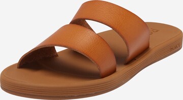 ROXY - Zapatos abiertos 'COASTAL COOL' en marrón: frente