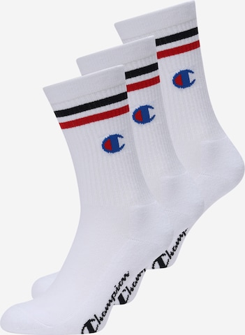 Champion Authentic Athletic Apparel Къси чорапи в бяло: отпред