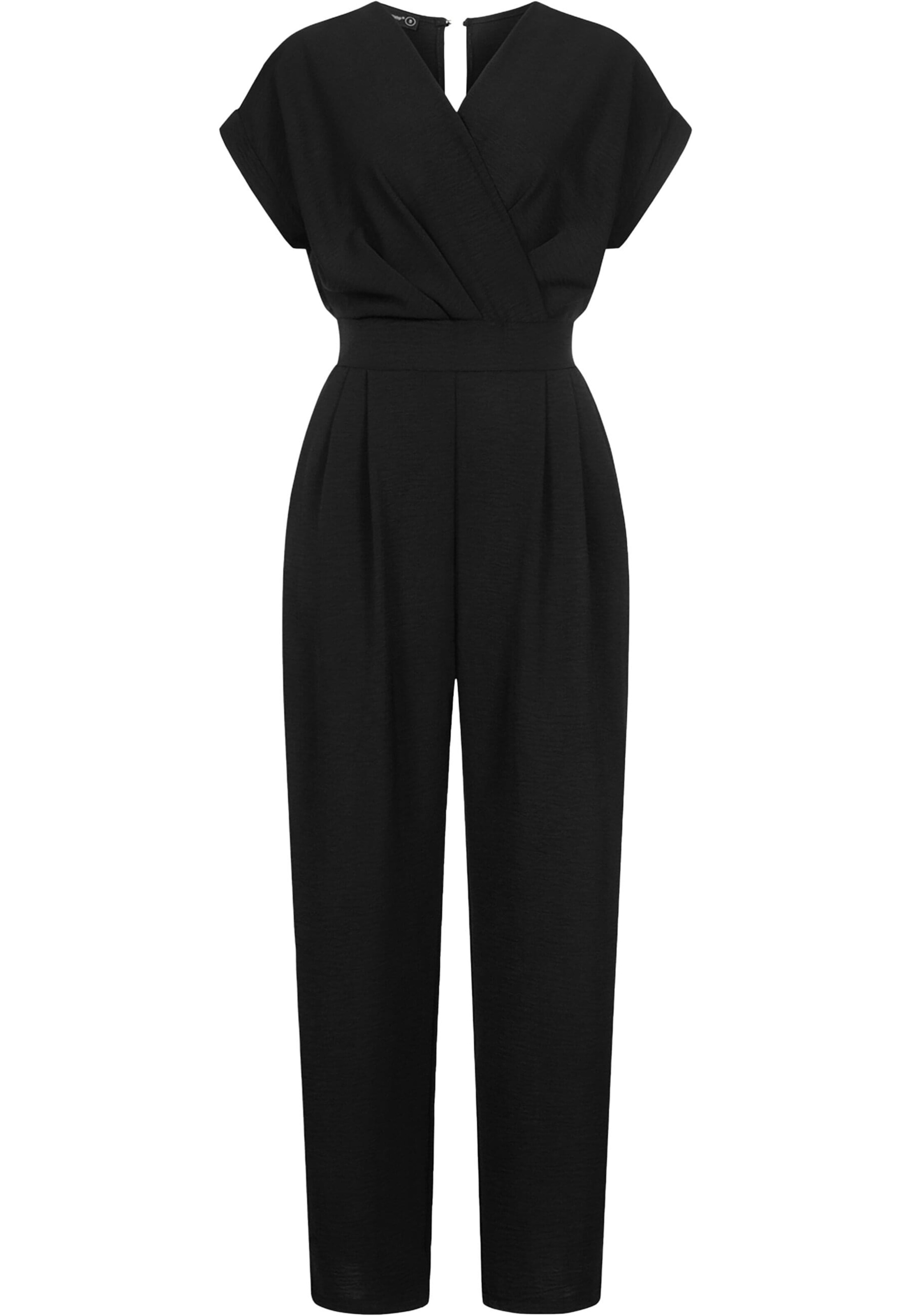 Cloud5ive Jumpsuit in Schwarz: Vorderseite