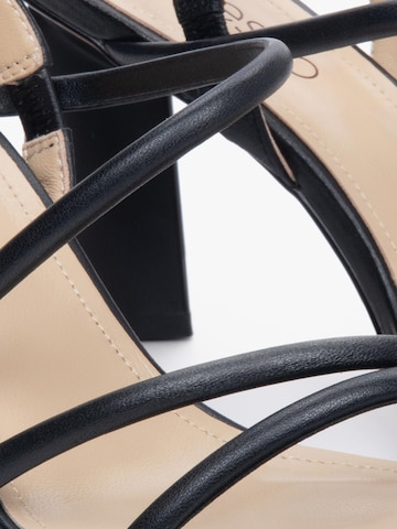 Estro Strap Sandals '195-301' in Black