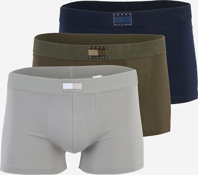 Tommy Hilfiger Underwear Bokserice veličine S u tamno plava / kameno siva / maslinasta, Pregled proizvoda