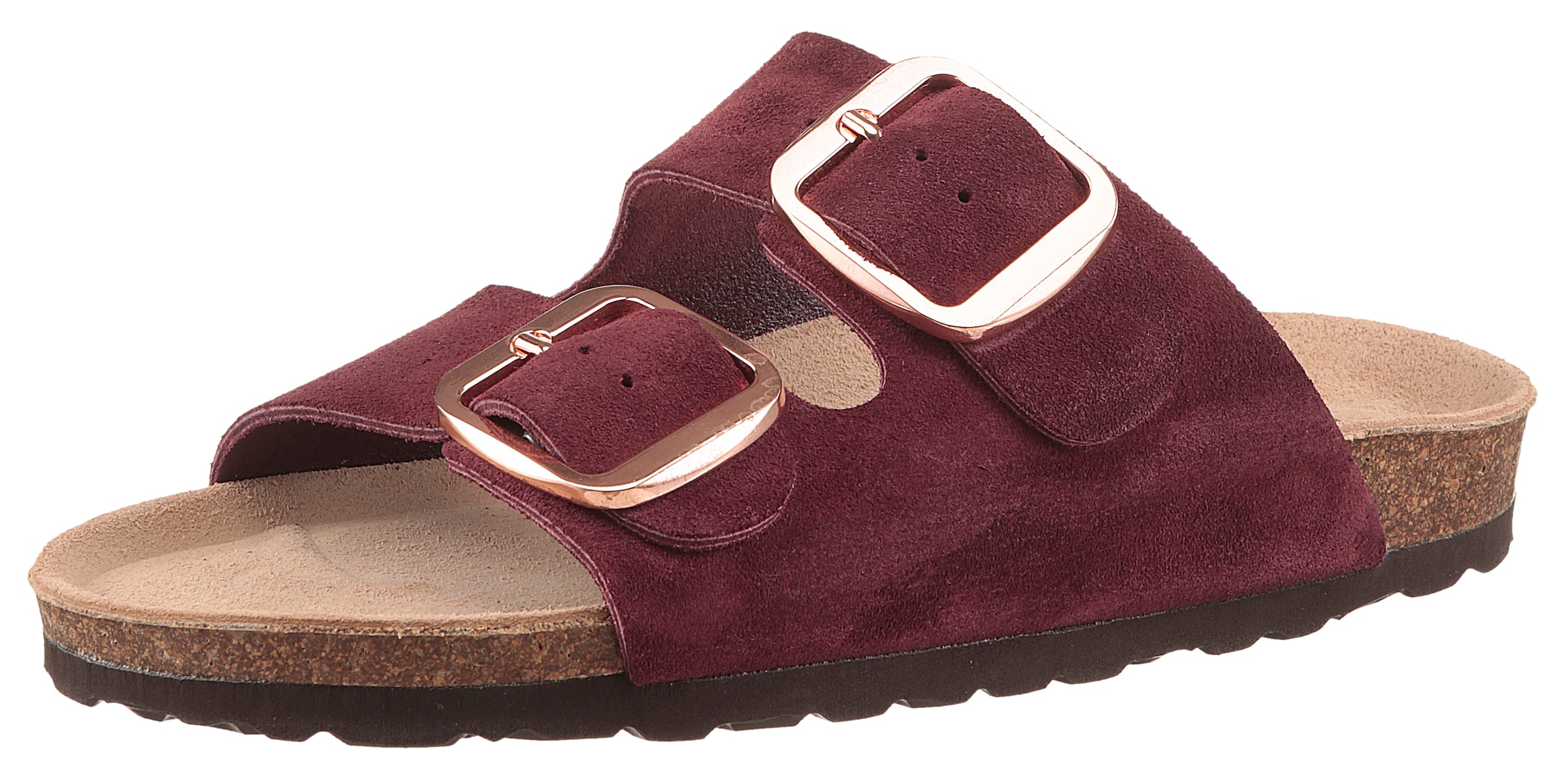 Aniston Pantolette in Rot: Vorderseite