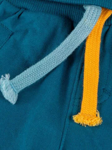 SIGIKID Regular Pants 'Bermuda Blue & Bright' in Green