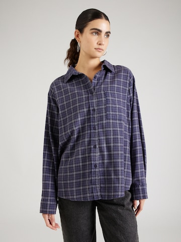 Cotton On Blouse in Blue: front