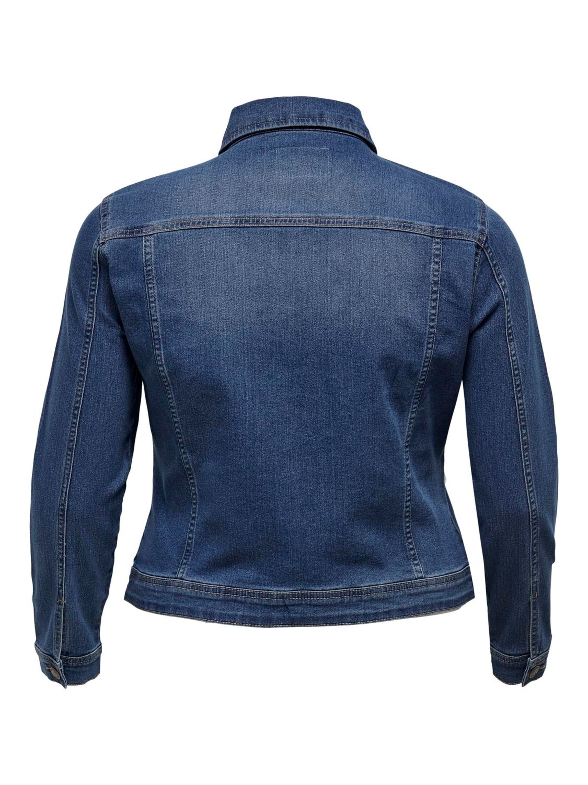 ONLY Carmakoma - Chaqueta de entretiempo en azul