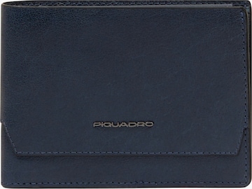 Piquadro Tegnebog i blå: forside