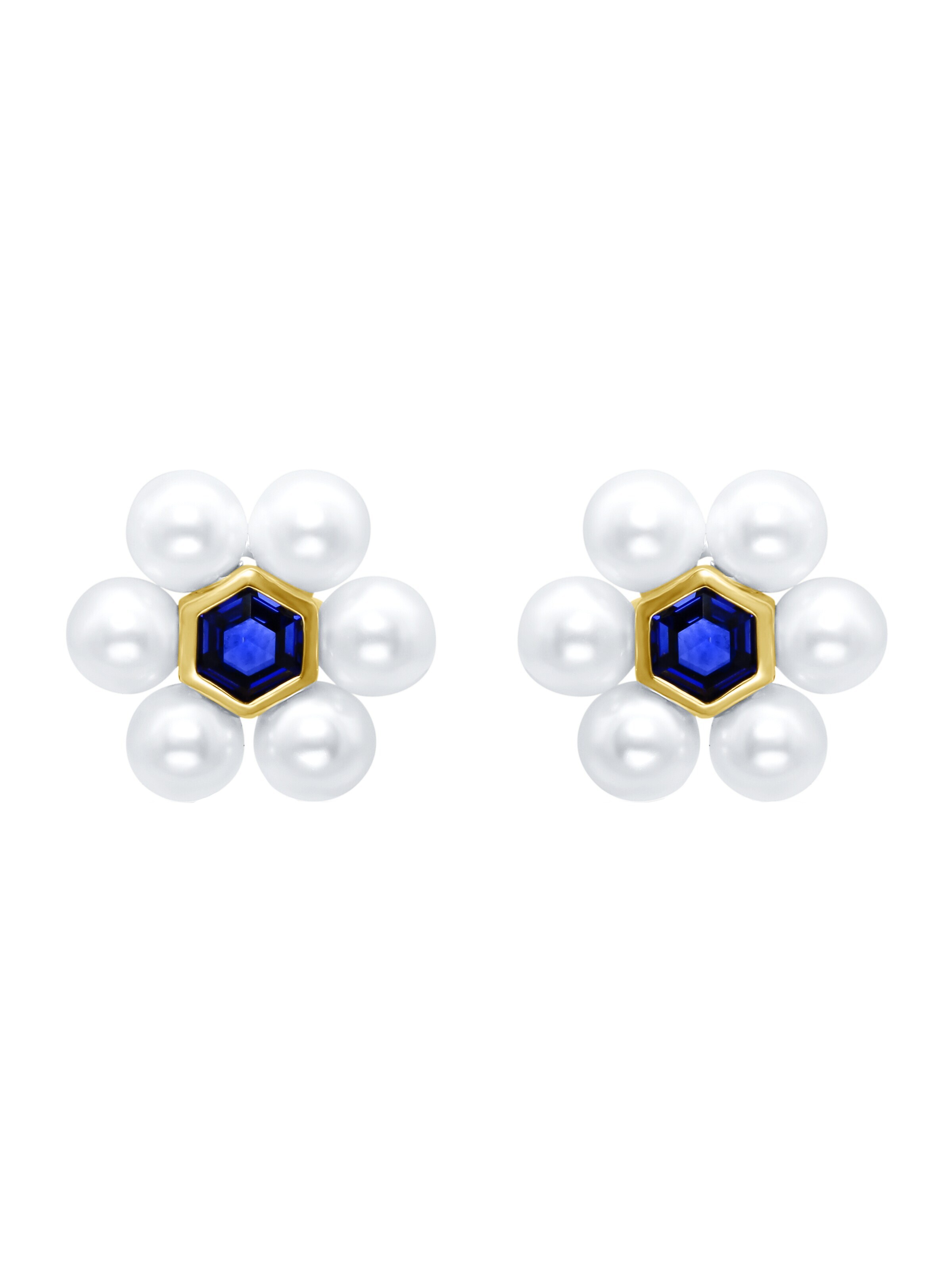 Eye Candy Earrings 'ECJ-ER0329' in Silver: front