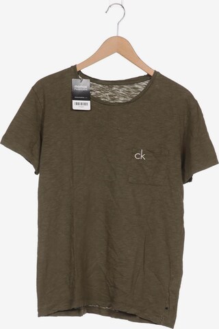 Calvin Klein Jeans Shirt in L in Green: front