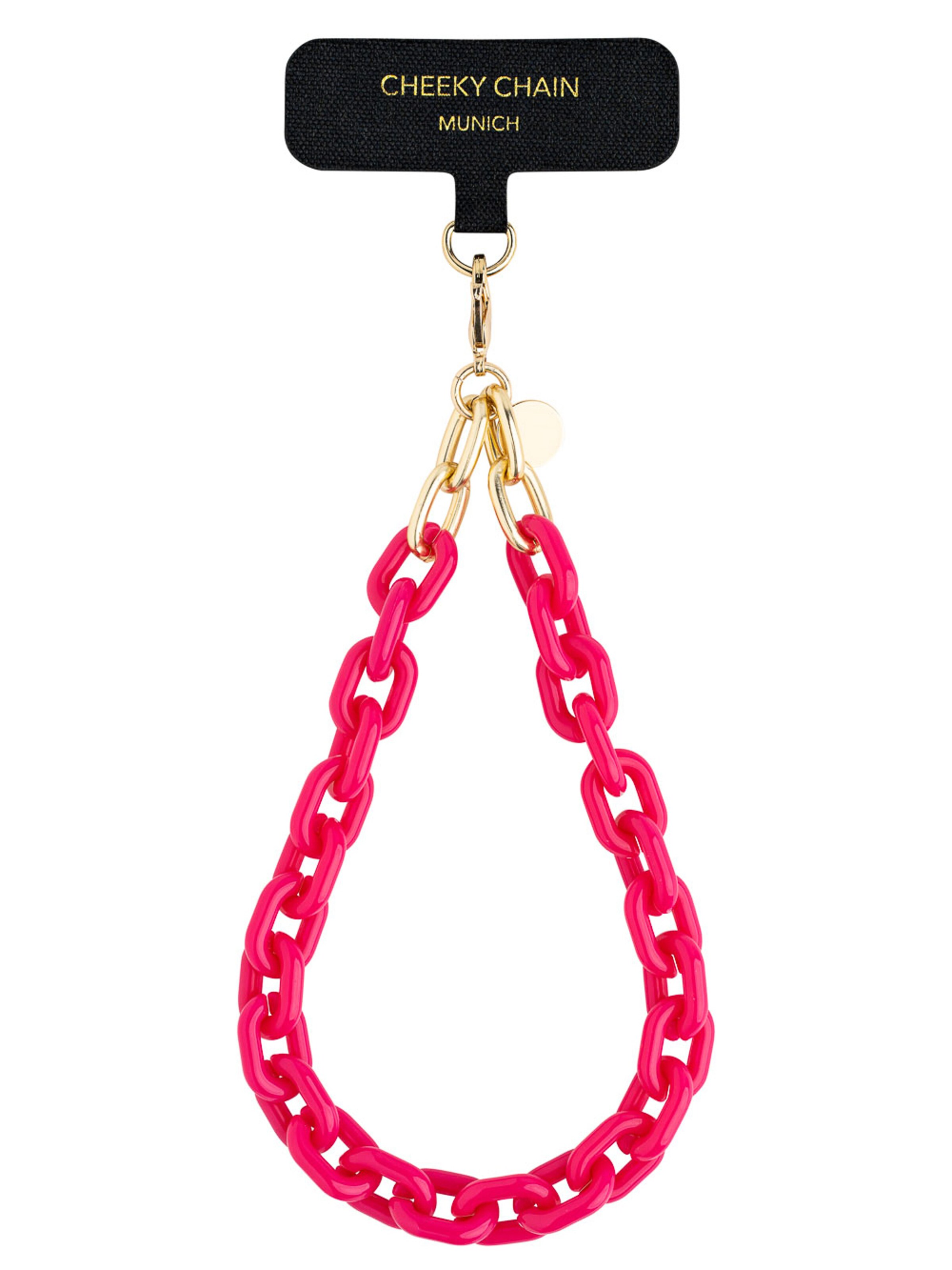 Cheeky Chain Munich Smartphone Case 'Tokio' in Pink: front